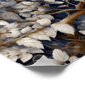 Moderne verborgen uil in de boskunst poster (Hoek)