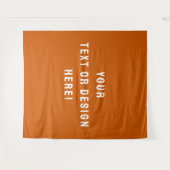 Moderne verbrande oranje wandtapijt voor thuis dec wandkleed (Voorkant (horizontaal))