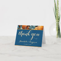 Moderne verbrande Sinaasappel en blauwe bloemenbru