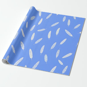 Moderne Veren Luxe Boho Collectie Cadeaupapier