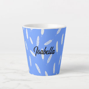Moderne Veren Luxe Boho Collectie Latte Mok