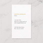 Moderne Verf- en Decorateur Professional Visitekaartje (Achterkant)