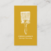 Moderne Verf- en Decorateur Professional Visitekaartje (Voorkant)