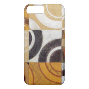 Moderne verf met cirkelpatronen Case-Mate iPhone case