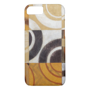 Moderne verf met cirkelpatronen Case-Mate iPhone case