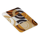 Moderne verf met cirkelpatronen magneet (Rechterzijde)