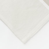 Moderne verfijnde ontwerp harmonische kleuren fleece deken (Hoek)