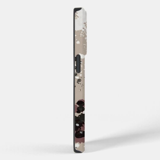 Moderne verfspatten gepersonaliseerd Case-Mate iPhone case (Achterkant / Rechts)