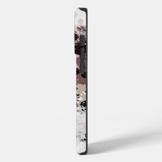 Moderne verfspatten gepersonaliseerd Case-Mate iPhone case (Achterkant / Links)