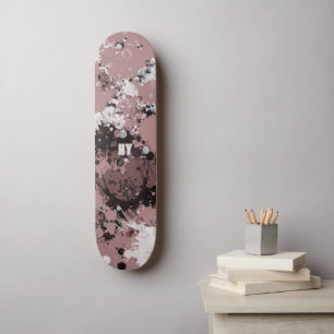 Moderne verfspatten gepersonaliseerd persoonlijk skateboard