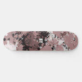 Moderne verfspatten gepersonaliseerd persoonlijk skateboard (Horizontaal)
