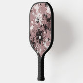 Moderne verfspatten gepersonaliseerd pickleball paddle (Links)