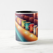 Moderne vergaderzaal-stijl mok (Midden)