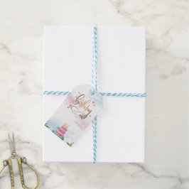 Moderne Verjaardag Cadeaulabel