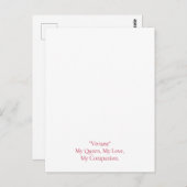 Moderne verjaardag foto briefkaart (Voorkant / Achterkant)