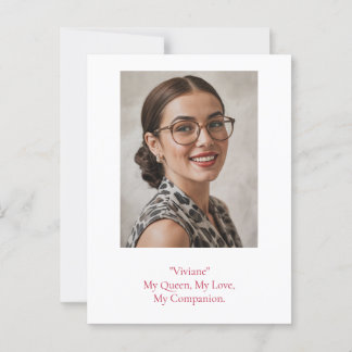 Moderne verjaardag foto briefkaart