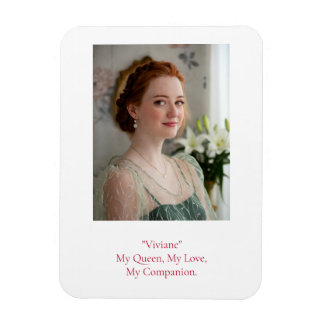 Moderne verjaardag foto magneet