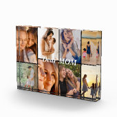 Moderne verjaardag mam familie foto Colla (Rechts)