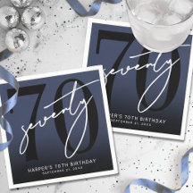 Moderne verjaardagsfeest 70 jaar