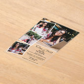 Moderne verjaardagsfeest uitnodiging voor eindexam (Laagn)