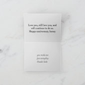 Moderne verjaardagskaart bedankkaart (Binnen)