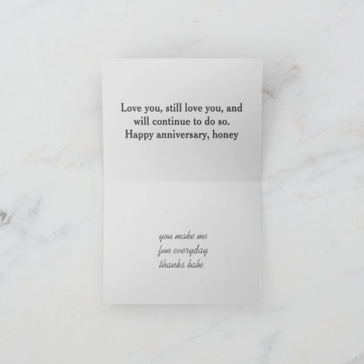 Moderne verjaardagskaart bedankkaart (Binnen)