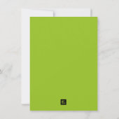 Moderne Verjaardagskaart – Minimaal Design Kaart (Achterkant)