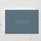 Moderne verklaring | Horizontale foto Save The Date (Achterkant)