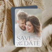 Moderne verklaring | Verticale foto Save The Date