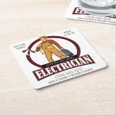 Moderne verkoop van de Marketing van de Contractan Kartonnen Onderzetters (Schuin)