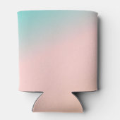 Moderne verloop gepersonaliseerde douane trouwguns blikjeskoeler (Achterkant)