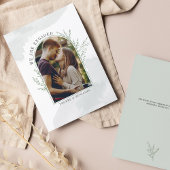 Moderne Verloving fotoArch Save The Date