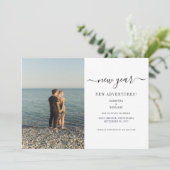 Moderne Verloving voor nieuwe fotoavonturen Save The Date (Staand voorkant)