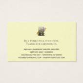 Moderne verpakking voor wasgoed voor crème visitekaartje (Achterkant)