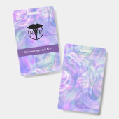 Moderne verpleegkundigen en artsen badge (Voor- en achterkant)