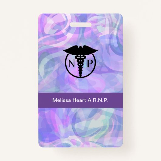 Moderne verpleegkundigen en artsen badge (Voorkant)