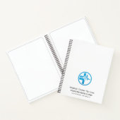 Moderne verpleegster medische assistenten op maat notitieboek (Binnen)