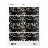 Moderne Verse Eieren Illustratie - Ei Carton Label (Full Sheet)