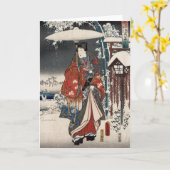 Moderne Versie van het Verhaal van Genji in de Kaart (Gele Bloem)