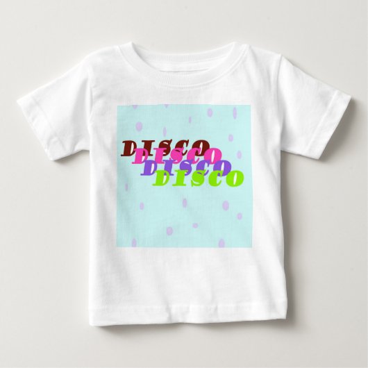 Moderne versie van Pastel Color Disco Quote Design (Voorkant)