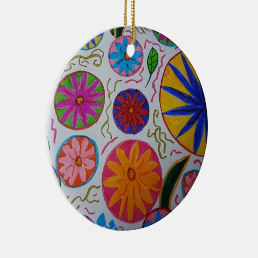 Moderne versiering van keramiek keramisch ornament (Rechts)