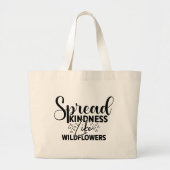 Moderne verspreiding vriendelijkheid grote tote bag (Voorkant)