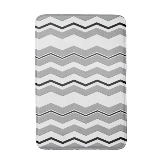 Moderne verticale chroom met elke kleur badmat (Voorkant Verticaal)