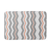 Moderne verticale chroom met elke kleur badmat (Voorkant)