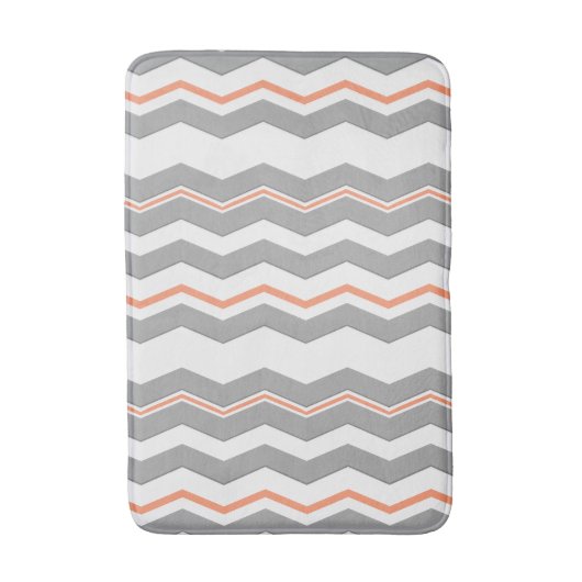 Moderne verticale chroom met elke kleur badmat (Voorkant Verticaal)