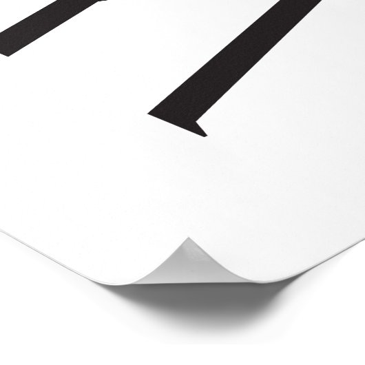 Moderne verticale foto afstudeerfeest welkom poster (Hoek)