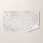 Moderne, vervormde Gold Pattern - Holle Stippen Bad Handdoek (Handdoek)