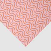 Moderne Vervormde Ketting Koraal Tissuepapier (Detail)