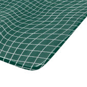 Moderne Vervormde Raster | Minimalistische Vloeiba Snijplank (Hoek)