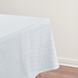 Moderne Vervormde Raster | Minimalistische Vloeiba Tafelkleed